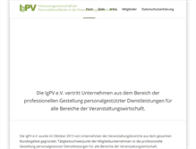 Tablet Screenshot of igpv.org